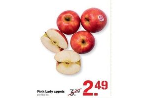 pink lady appels