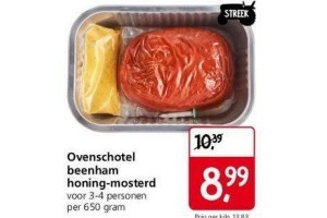 ovenschotel beenham honing mosterd