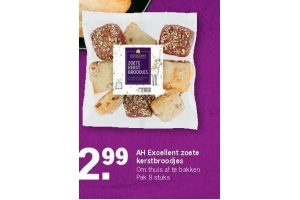 ah excellent zoete kerstbroodjes