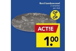 bord bamboevezel