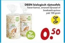 deen biologische rijstwafels