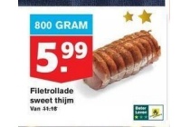 filetrollade sweet thijm