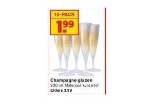 champagne glazen