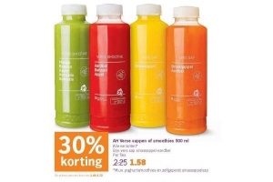 ah verse sappen of smoothies 500 ml