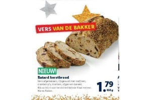 batard kerstbrood