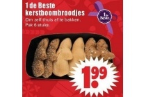 1 de beste kerstboombroodjes