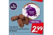 1 de beste chocolade truffels