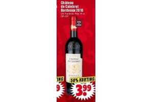 chateau de calebret bordeaux 2016