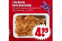 1 de beste hele boerenkip