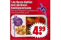 1 de beste kipfilet met abrikoos honingmarinade