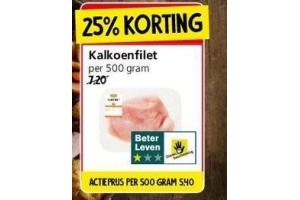 kalkoenfilet