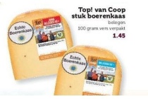 top van coop stuk boerenkaas