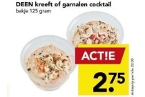 deen kreeft of garnalen cocktail