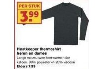 heatkeeper thermoshirt heren en dames