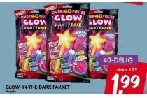 glow in the dark pakket