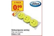 schuurspons smiley