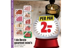 1 de beste gourmet mini s