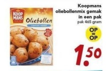 koopmans oliebollenmix gemak in een pak