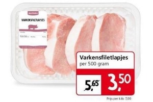 jan linders varkensfiletlapje