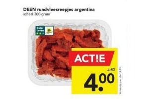 deen rundvleesreepjes argentina