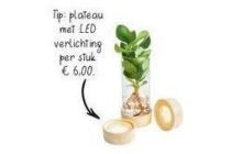 plateau met led verlichting