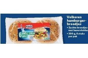 volkoren hamburgerbroodjes