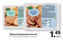 glutenvrij gesneden brood