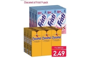 chocomel of fristi 9 pack