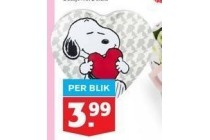 snoopy heart chocolade