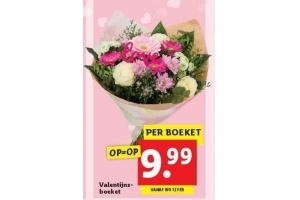 valentijnsboeket