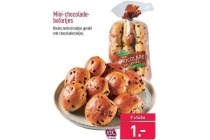 mini chocolade bolletjes 9 stuks