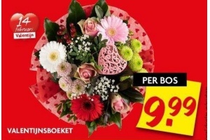 valentijnsboeket