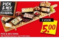 pick en mix tapas