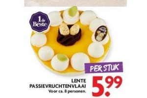 lente passievruchtenvlaai