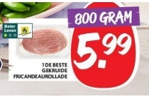 1 de beste gekruide fricandeaurollade