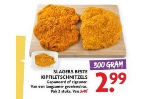 slagers beste kipfiletschnitzels