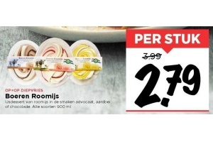 boeren roomijs