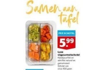 luxe visgourmetschotel