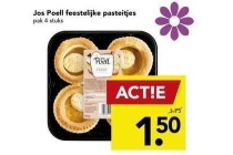 jos poell feestelijke pasteitjes