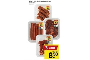 deen pick en mix barbecuevlees