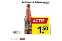 stadsbrouwerij radboud radgoud