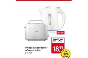 philips waterkoker of broodrooster