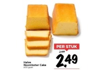 halve roomboter cake