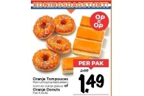 oranje tompouces of oranje donuts