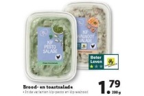 brood en toastsalade