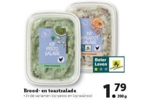 brood en toastsalade