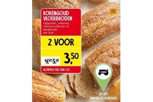 korengoud vloerbroden