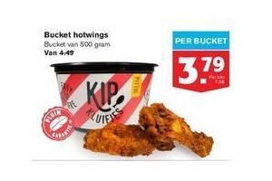 bucket hotwings