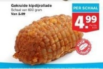 gekruide kipdijrollade