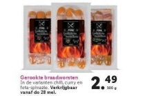 gerookte braadworsten